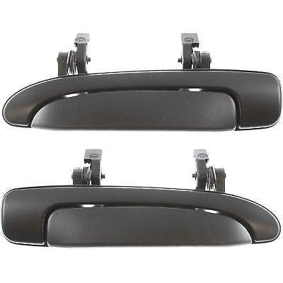 New set of 2 door handles left &amp; right side rear outer exterior outside pair