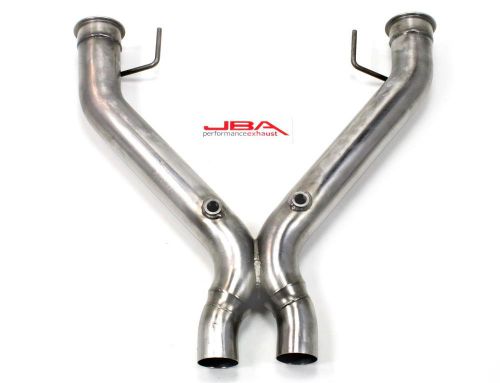 Jba headers 6695sx x-pipe, exhaust, stainless steel, natural, ford, each