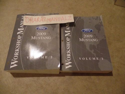 2009 ford mustang service manuals
