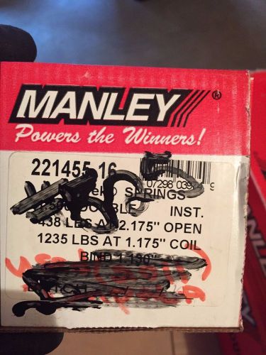 Manley nextek dual valve spring 1.500 in od 16 pc p/n 221455-16