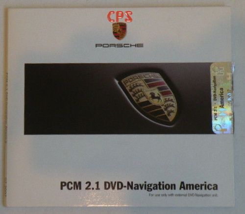 06 07 08 porsche pcm 2.1 navigation dvd map brasil pr - nos (released 05/2007)