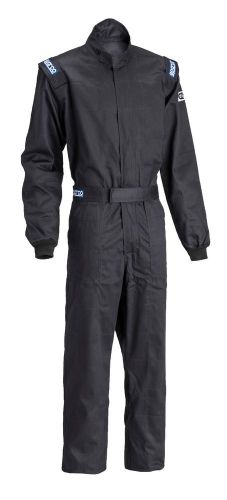 Sparco driver suit- large, black - sfi rated