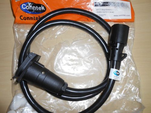 Conntek 7-pin 5th wheel trailer ext. cord 10110-072ex