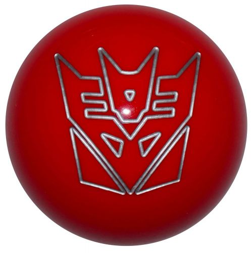 Red transformer decepticon shift knob mustang cobra m12x1.75 thrd