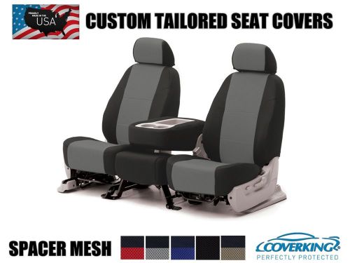 Coverking spacer mesh custom fit seat covers front for ford f150