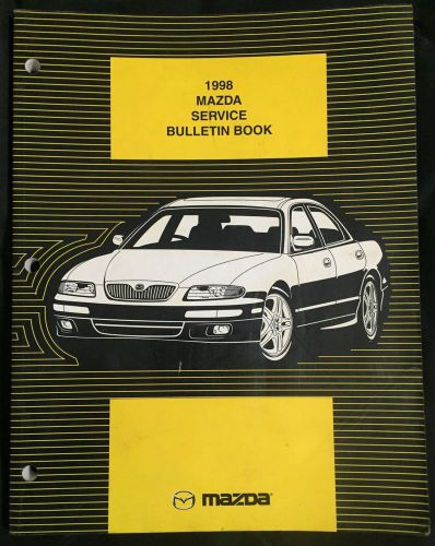1998 mazda factory oem service bulletins manual all models 001