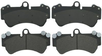 Disc brake pad-quickstop front wagner zx1007