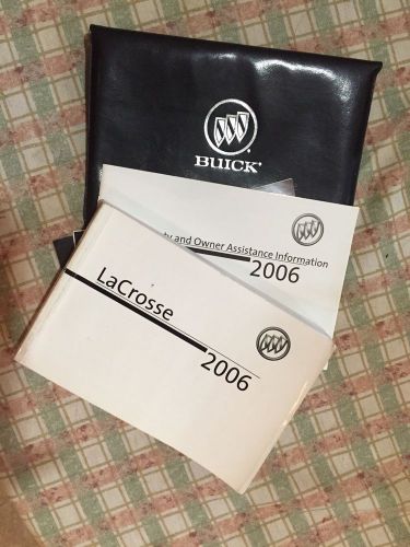 2006 buick lacrosse *owners manual*