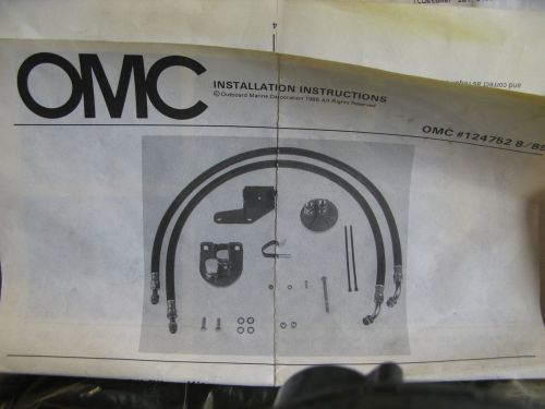 New! omc #174291. remote oil filter kit. stern drive 5.0l &amp; 5.7l.