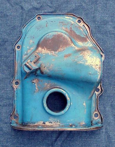 Original early ford fe edsel mercury steel timing cover 352 361 390