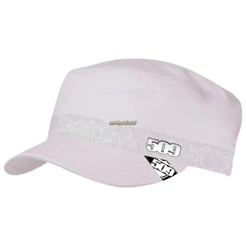 509  women&#039;s white army hat