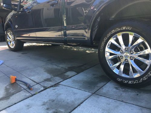 2016 ford f-150 king ranch set of rims and tires 275/55/r20