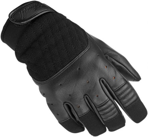 Biltwell motorcycles leather textile men gloves bantam black xxl 2x-large