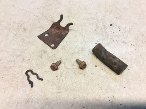 1964 1/2 1965 1966 ford mustang front parking brake cable bracket and clip