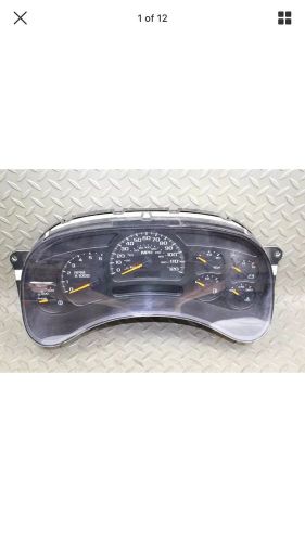 03 04 05 sierra silverado instrument gauge speedometer cluster w/ trans temp