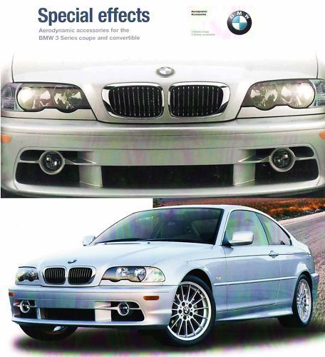 2000 bmw 3-series coupe&amp;convertible accessory brochure