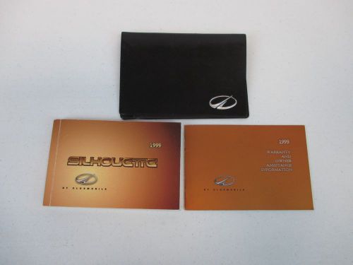 1999 99 oldsmobile silhouette owner&#039;s owners owner manual kit set guide case