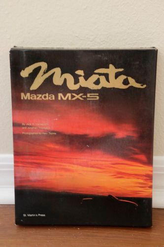 Miata mx-5 book by jack k. yamaguchi &amp; jonathan tajima