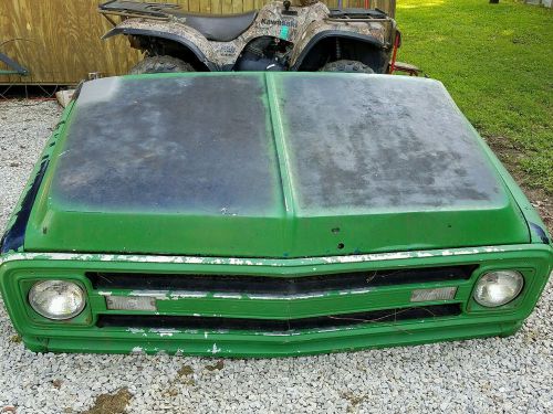 Chevy truck dog house hood fenders grill l@@k