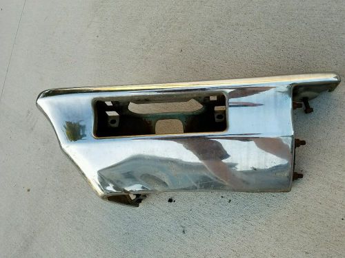 1971 1972 cadillac deville fleetwood right front bumper chrome end gm oem