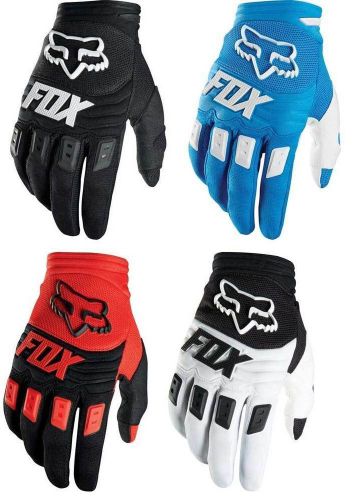 2015 fox gloves dirtpaw race black/blue/red mx atv off road race glove 12007-002