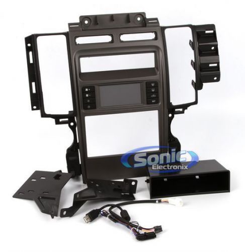 Scosche fd1447b single/double din install dash kit for 2010-12 ford taurus