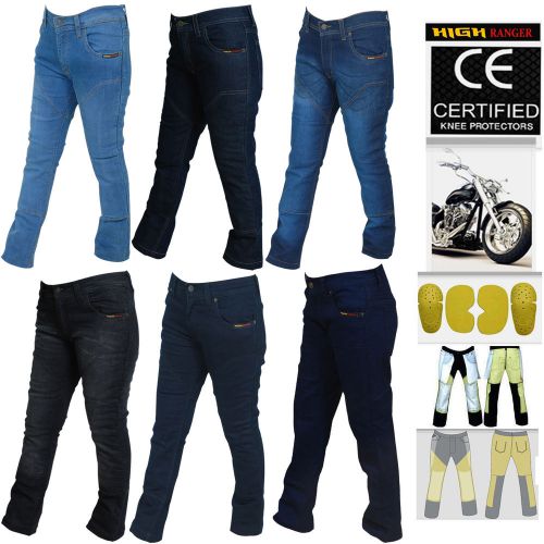 Highranger women motorbike denim jeans reinforced with dupont™ kevlar® fiber
