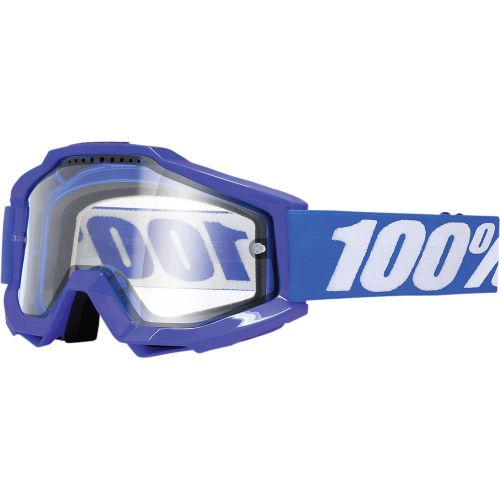 100% accuri enduro mx offroad goggles reflex blue