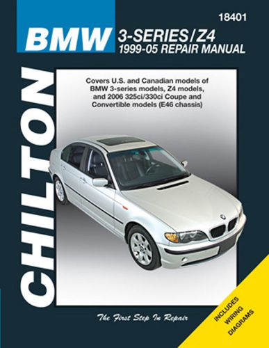 Repair manual chilton 18401 fits 01-06 bmw 325ci