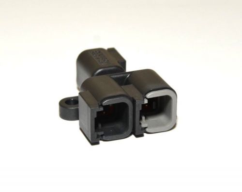 Deutsch dtm 2-pin sae j1939 genuine y connector with gold solid contacts