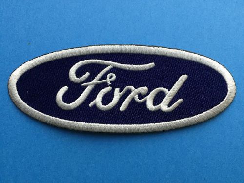 Rare ford oval logo iron on car club seat cover jacket hat patch crest