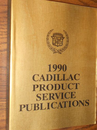 1990 cadillac bound service bulletin set /  original book allante and more!