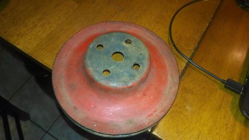 Original gm water pump pulley sb and bb chevy # 330556 as