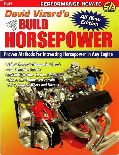 S-a books david vizard&#039;s how to build horsepower part number 24