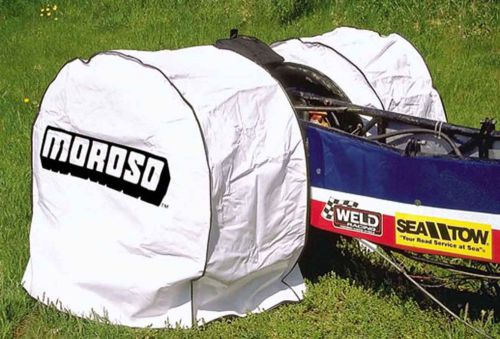 Moroso 99410 tire cover fits over tire