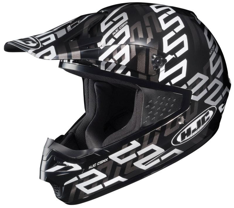 Hjc cs-mx link black motorcycle helmet size xx-large