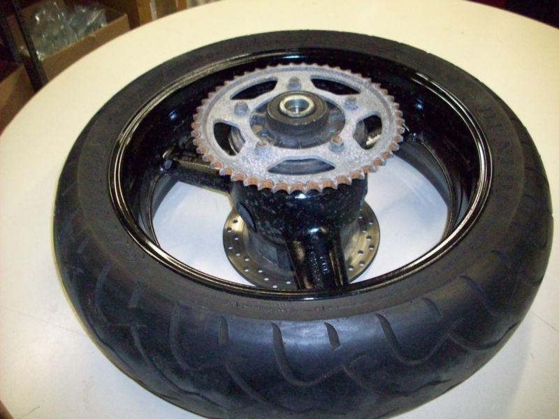 2002 yamaha yzf r6 rear wheel  oem 