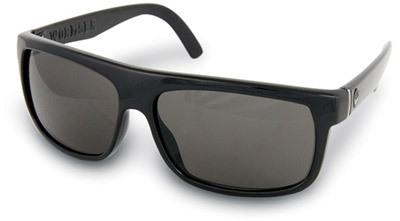 Dragon wormser sunglasses, jet frame, grey lens