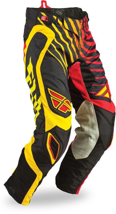 Clearance new fly racing evolution sonar jersey pants red-black-yellow motocross