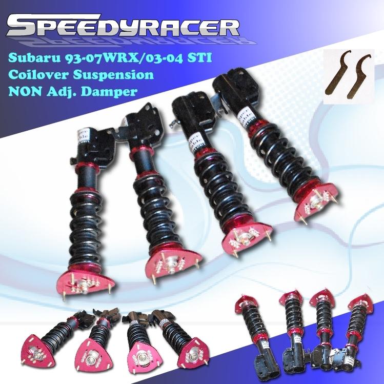 2004 subaru impreza wrx sti racing coilover suspension kits 