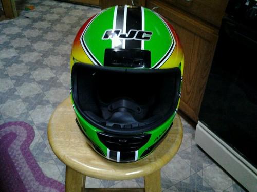 Hjc motocross fullface helmet cl-x5.  xxl