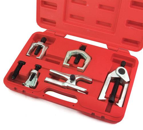New 5 piece front end service tool kit ball joint tie rod set puller remover