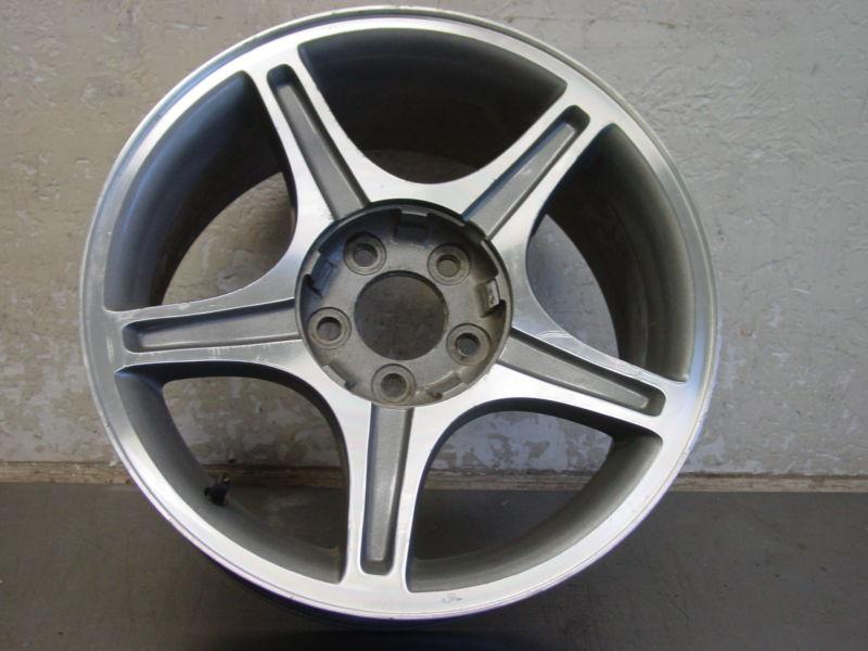 99-00 ford mustang gt factory 17x8 5-spoke aluminum rim wheel 