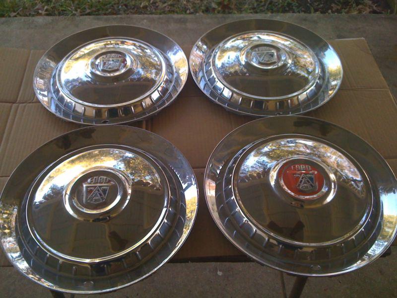 1950's ford hub caps - set of (4)