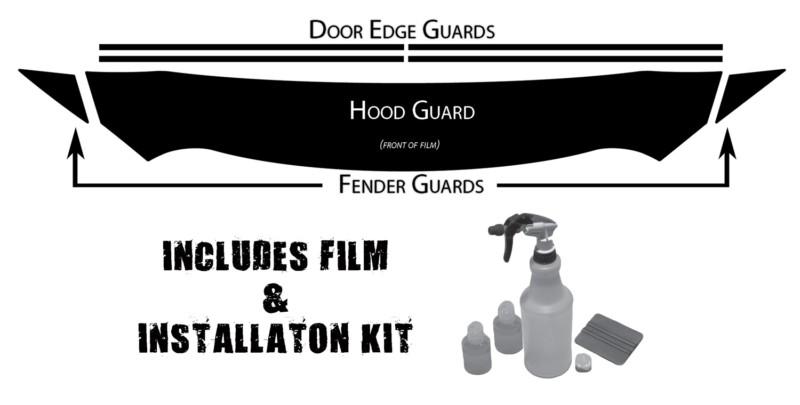 Husky liners 06669 husky shield; body protection film kit