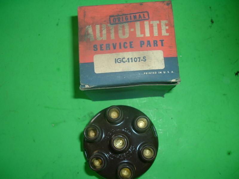 Vintage autolite 6 cyl distributor cap igc 1007-s