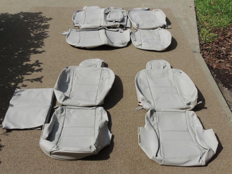 Kia sportage aftermarket leather seat covers seats 2005 2006 2007 2008 #35
