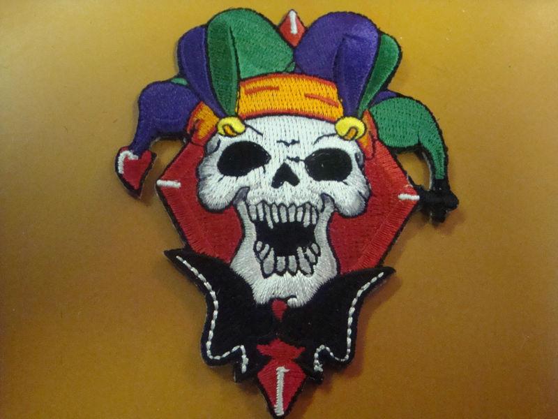 Jester skull patch new!!