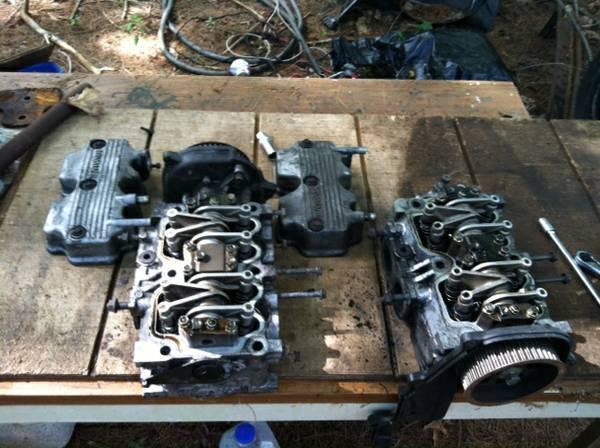 Ej22 heads with delta cams, springs, retainers includes new headgasket kit bolts
