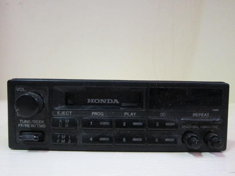 Honda cassette radio - original genuine oem system!